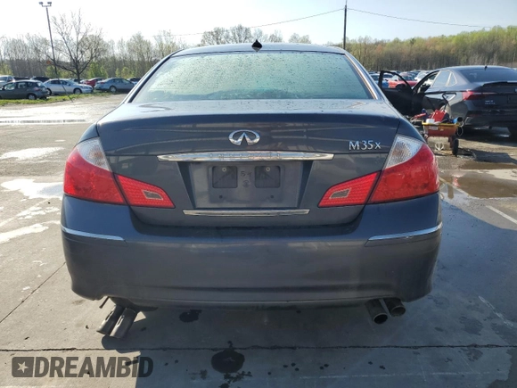 2008 Infiniti M with VIN JNKAY01F68M652818, listed as a Copart auction lot 52622965 with Not provided miles and Salvage title. Bid and sale history available at DreamBid. Image 6.