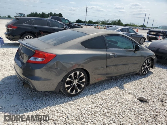 2013 Honda Civic Si z VIN 2HGFG4A50DH704306, wystawiony jako Copart lot #53569955 z przebiegiem 166 444 mil mil oraz Szkoda całkowita • Salvage title. Historia ofert i sprzedaży dostępna na DreamBid. Obrazek 3.