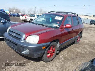 2005 Hyundai Santa Fe GLS with VIN KM8SC73D45U009304, listed as a IAAI auction lot 41801704 with 140,419 mi miles. Bid and sale history available at carsss.com. Image 2.