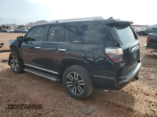 2017 Toyota 4Runner SR5 with VIN JTEBU5JR5H5480652, listed as a Copart auction lot 59444975 with 134,837 mi miles and Salvage title. Bid and sale history available at DreamBid. Image 2.