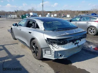 2024 Lucid Air Touring with VIN 50EA1TEA3RA001358, listed as a IAAI auction lot 41482592 with 4,811 mi miles. Bid and sale history available at carsss.com. Image 6.