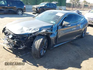2018 Infiniti Q60 Red Sport 400 with VIN JN1FV7EL5JM630195, listed as a IAAI auction lot 41687628 with 55,168 mi miles and . Bid and sale history available at DreamBid. Image 16.
