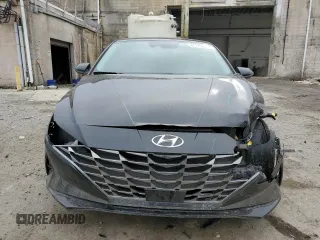 2021 Hyundai Elantra Limited with VIN 5NPLP4AG1MH029012, listed as a Copart auction lot 47179685 with 57,045 mi miles and Salvage Title. Bid and sale history available at DreamBid. Image 5.