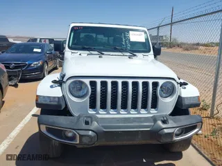2023 Jeep Gladiator Overland with VIN 1C6HJTFG5PL523116, listed as a IAAI auction lot 42031287 with 1 mi miles. Bid and sale history available at carsss.com. Image 12.