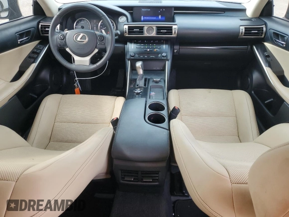 2014 Lexus IS 250 z VIN JTHBF1D24E5036999, wystawiony jako Copart lot #53072585 z przebiegiem 85 144 mil mil oraz Szkoda całkowita • Salvage title. Historia ofert i sprzedaży dostępna na DreamBid. Obrazek 8.
