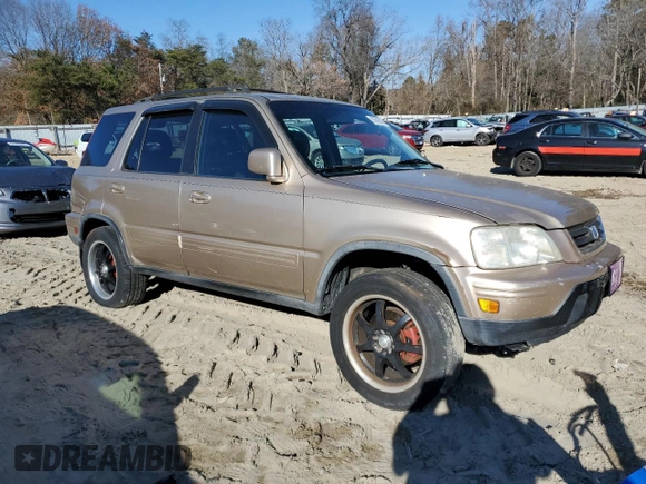 2000 Honda CR-V SE with VIN JHLRD1877YC048496, listed as a Copart auction lot 83595874 with 114,099 mi miles and Salvage Title. Bid and sale history available at carsss.com. Image 4.