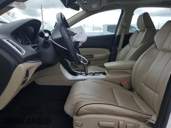 2020 Acura TLX w/Technology Pkg with VIN 19UUB2F48LA001835, listed as a Copart auction lot 46857585 with 39,885 mi miles and Non Repairable. Bid and sale history available at carsss.com. Image 7.