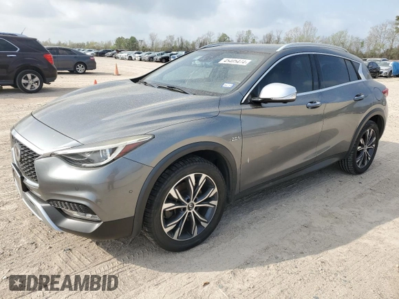 2017 Infiniti QX30 Luxury with VIN SJKCH5CR1HA034416, listed as a Copart auction lot 45405474 with 90,482 mi miles. Bid and sale history available at carsss.com. Image 1.