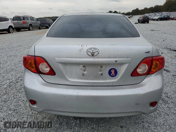 2009 Toyota Corolla with VIN JTDBL40E79J049125, listed as a Copart auction lot 79130204 with 203,856 mi miles and Salvage Title. Bid and sale history available at carsss.com. Image 6.
