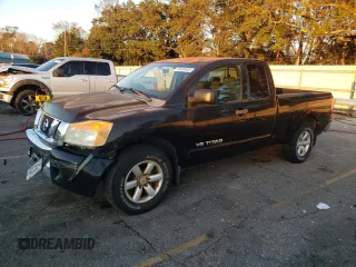 2008 Nissan Titan SE with VIN 1N6BA06A68N354722, listed as a Copart auction lot 86908464 with 84,564 mi miles and Salvage Title. Bid and sale history available at carsss.com. Image 1.
