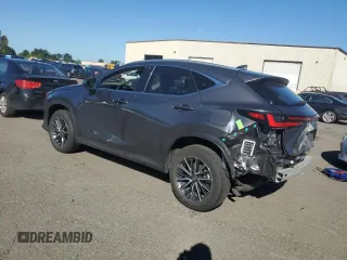 2022 Lexus NX with VIN JTJAKCEZ2N5000984, listed as a Copart auction lot 57164614 with 15,351 mi miles and Salvage Title. Bid and sale history available at carsss.com. Image 2.