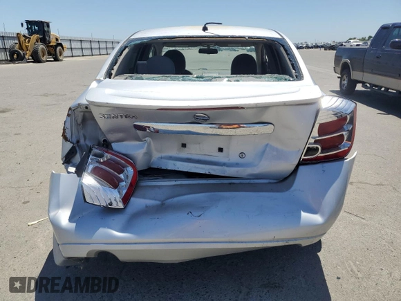 2012 Nissan Sentra 2.0 with VIN 3N1AB6AP7CL779436, listed as a Copart auction lot 57861405 with 184,747 mi miles and Salvage title. Bid and sale history available at DreamBid. Image 6.