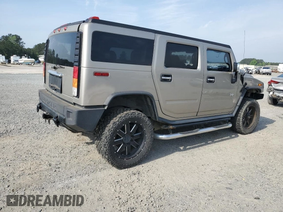 2004 Hummer H2 with VIN 5GRGN23U74H117378, listed as a Copart auction lot 53054185 with 117,378 mi miles and Clean Title. Bid and sale history available at carsss.com. Image 3.