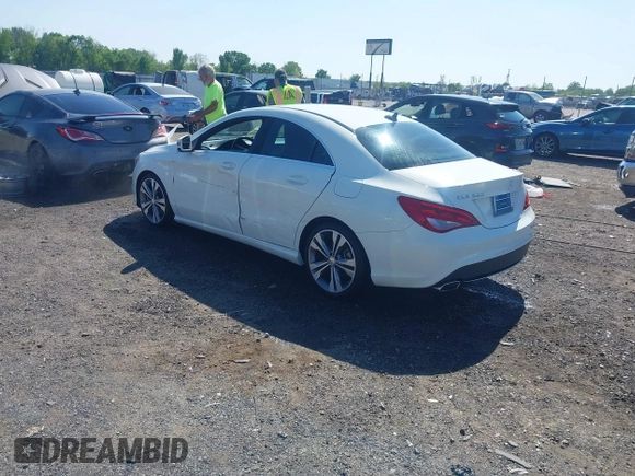 2016 Mercedes-Benz CLA 250 with VIN WDDSJ4EB3GN325073, listed as a IAAI auction lot 42041676 with 83,987 mi miles and . Bid and sale history available at DreamBid. Image 3.