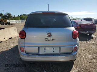 2015 FIAT 500L Pop with VIN ZFBCFAAH0FZ035988, listed as a Copart auction lot 72467544 with 50,168 mi miles and Salvage Title. Bid and sale history available at carsss.com. Image 6.