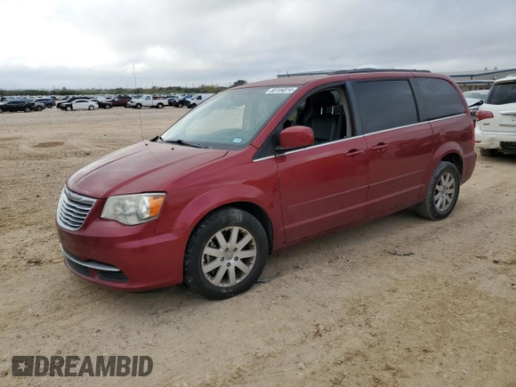 2015 Chrysler Town & Country LX with VIN 2C4RC1AG8FR676436, listed as a Copart auction lot 85104814 with Not Provided miles and Salvage Title. Bid and sale history available at carsss.com. Image 1.