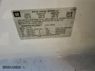 2015 Chevrolet Silverado 1500 LS with VIN 1GCRCPEC3FZ368977, listed as a Copart auction lot 52101665 with 236,655 mi miles and Salvage Title. Bid and sale history available at carsss.com. Image 12.