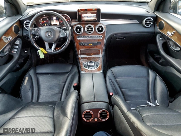2018 Mercedes-Benz GLC with VIN WDC0G4KB6JV075611, listed as a Copart auction lot 81022894 with 105,152 mi miles and Salvage Title. Bid and sale history available at carsss.com. Image 8.