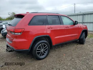 2017 Jeep Grand Cherokee Trailhawk with VIN 1C4RJFLG4HC932891, listed as a Copart auction lot 57217665 with 188,510 mi miles and Salvage title. Bid and sale history available at DreamBid. Image 3.