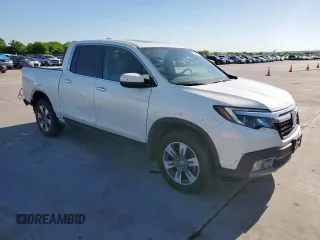 2019 Honda Ridgeline RTL-E with VIN 5FPYK3F7XKB002241, listed as a Copart auction lot 53804835 with 61,880 mi miles and Salvage title. Bid and sale history available at DreamBid. Image 4.
