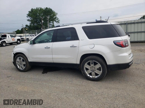 2017 GMC Acadia Limited z VIN 1GKKVSKD7HJ233406, wystawiony jako Copart lot #60208645 z przebiegiem 117 248 mil mil oraz Szkoda całkowita • Salvage title. Historia ofert i sprzedaży dostępna na DreamBid. Obrazek 2.