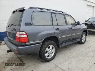 2003 Toyota Land Cruiser with VIN JTEHT05J932048998, listed as a Copart auction lot 88361125 with 0 mi miles and Salvage Title. Bid and sale history available at carsss.com. Image 3.