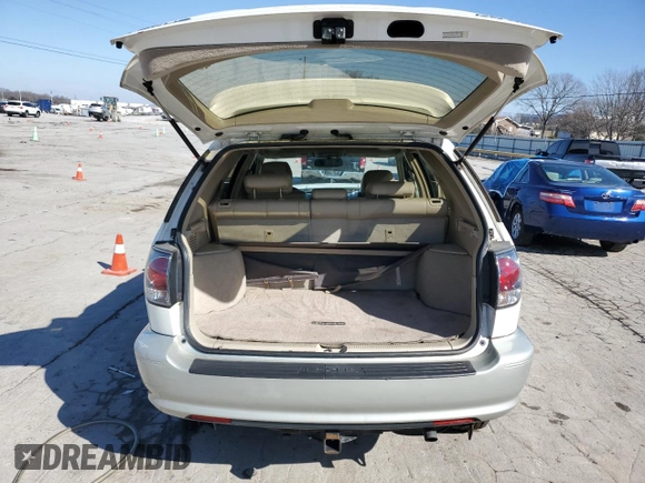2002 Lexus RX 300 with VIN JTJHF10UX20286711, listed as a Copart auction lot 45305695 with 271,025 mi miles and Salvage Title. Bid and sale history available at carsss.com. Image 6.