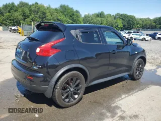 2014 Nissan Juke SL with VIN JN8AF5MV5ET481234, listed as a Copart auction lot 63012025 with 188,729 mi miles and Salvage title. Bid and sale history available at DreamBid. Image 3.