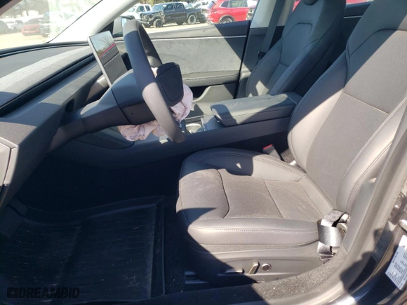 2024 Tesla Model 3 Long Range with VIN 5YJ3E1EBXRF811947, listed as a Copart auction lot 45798205 with 0 mi miles and Salvage Title. Bid and sale history available at carsss.com. Image 7.