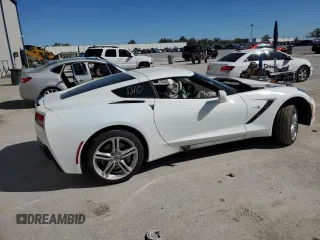 2016 Chevrolet Corvette 1LT with VIN 1G1YB2D73G5112975, listed as a Copart auction lot 48231485 with 44,038 mi miles and Clean Title. Bid and sale history available at carsss.com. Image 3.