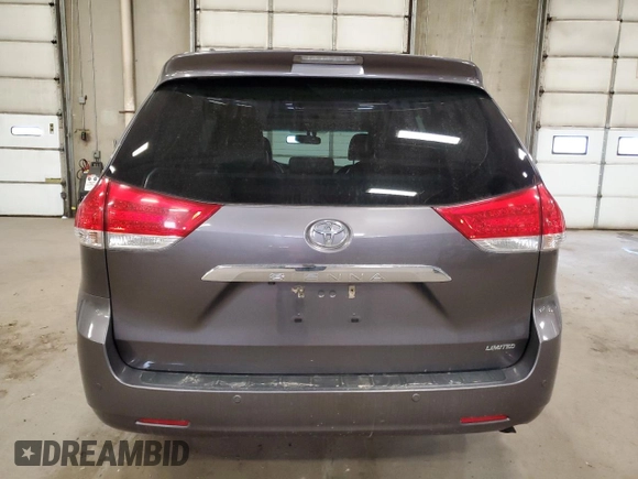 2011 Toyota Sienna XLE AAS with VIN 5TDYK3DCXBS028505, listed as a Copart auction lot 52927885 with 240,646 mi miles and Salvage Title. Bid and sale history available at DreamBid. Image 6.