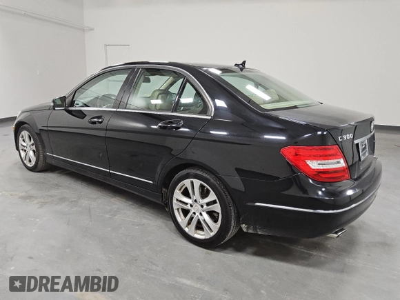 2013 Mercedes-Benz C 300 Sport with VIN WDDGF8ABXDA822502, listed as a Copart auction lot 51980405 with 118,921 mi miles and Clean Title. Bid and sale history available at DreamBid. Image 2.
