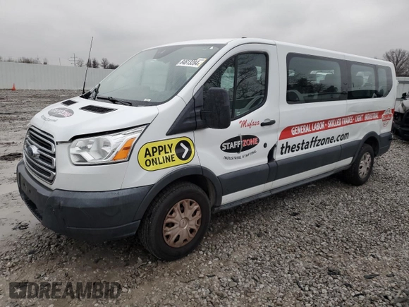2017 Ford Transit XL z VIN 1FBZX2ZM0HKA52298, wystawiony jako Copart lot #84613284 z przebiegiem 269 119 mil mil oraz Czysty tytuł • Clean title. Historia ofert i sprzedaży dostępna na DreamBid. Obrazek 1.