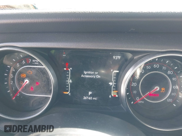 2022 Jeep Gladiator Mojave z VIN 1C6JJTEG0NL103523, wystawiony jako IAAI lot #41842011 z przebiegiem 36 160 mil mil oraz . Historia ofert i sprzedaży dostępna na DreamBid. Obrazek 16.