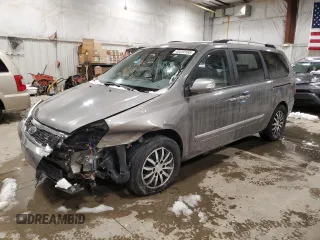 2011 Kia Sedona EX with VIN KNDMH4C74B6396671, listed as a Copart auction lot 45510165 with 184,736 mi miles and Non Repairable. Bid and sale history available at carsss.com. Image 1.