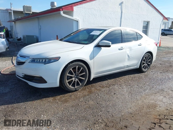 2015 Acura TLX V6 Tech with VIN 19UUB2F51FA006484, listed as a IAAI auction lot 41842538 with 135,135 mi miles. Bid and sale history available at carsss.com. Image 17.