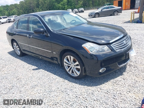 2010 Infiniti M with VIN JN1CY0AR7AM961551, listed as a IAAI auction lot 42160381 with Not Provided miles. Bid and sale history available at carsss.com. Image 1.