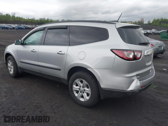2017 Chevrolet Traverse LS with VIN 1GNKVFKD3HJ353567, listed as a IAAI auction lot 42348102 with 112,087 mi miles and . Bid and sale history available at DreamBid. Image 3.