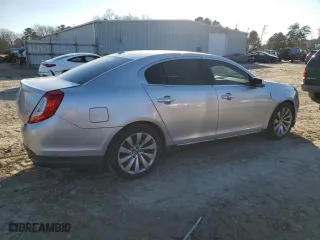 2013 Lincoln MKS with VIN 1LNHL9EK2DG609009, listed as a Copart auction lot 88935015 with 155007 miles and Salvage Title. Bid and sale history available at carsss.com. Image 3.