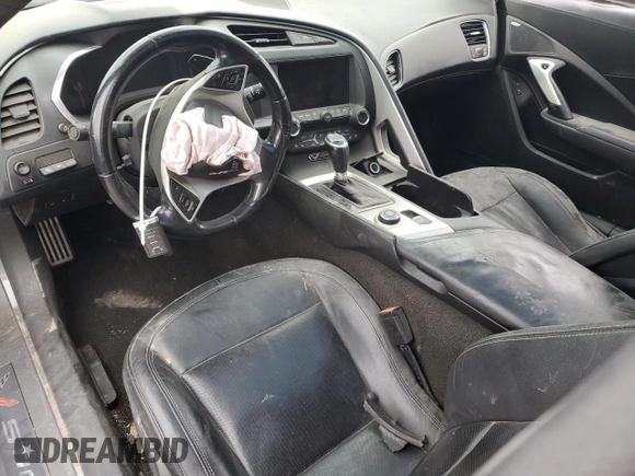2016 Chevrolet Corvette 3LT with VIN 1G1YF2D78G5122230, listed as a Copart auction lot 53842935 with 0 mi miles and Salvage Title. Bid and sale history available at carsss.com. Image 8.