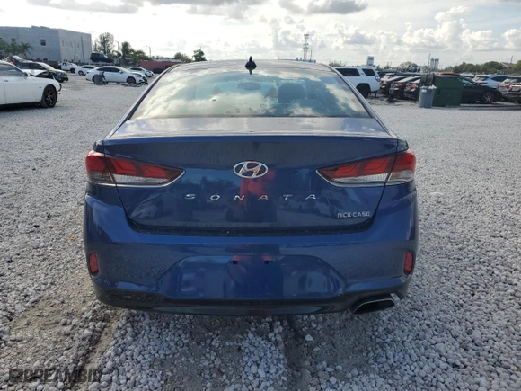 2019 Hyundai Sonata SEL with VIN 5NPE34AF4KH732726, listed as a Copart auction lot 45960315 with 88,788 mi miles and Salvage Title. Bid and sale history available at carsss.com. Image 6.