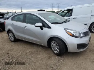 2013 Kia Rio LX with VIN KNADM4A36D6301748, listed as a Copart auction lot 71191154 with 59,759 mi miles and Clean Title. Bid and sale history available at DreamBid. Image 4.