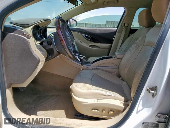2010 Buick LaCrosse CXL with VIN 1G4GC5GG8AF132214, listed as a Copart auction lot 57655825 with 184,844 mi miles and Salvage title. Bid and sale history available at DreamBid. Image 7.