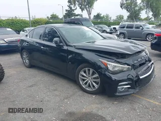2015 Infiniti Q50 Premium z VIN JN1BV7AP5FM346323, wystawiony jako IAAI lot #41305093 z przebiegiem 112 556 mil mil oraz . Historia ofert i sprzedaży dostępna na DreamBid. Obrazek 1.