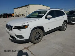 2019 Jeep Cherokee Latitude Plus with VIN 1C4PJLLB6KD395873, listed as a Copart auction lot 49143585 with 230,152 mi miles and Salvage Title. Bid and sale history available at carsss.com. Image 1.