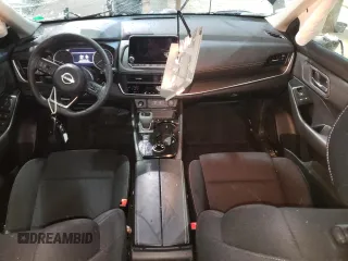 2024 Nissan Rogue S with VIN JN8BT3AB4RW440769, listed as a Copart auction lot 86050924 with 18,981 mi miles and Salvage Title. Bid and sale history available at DreamBid. Image 8.