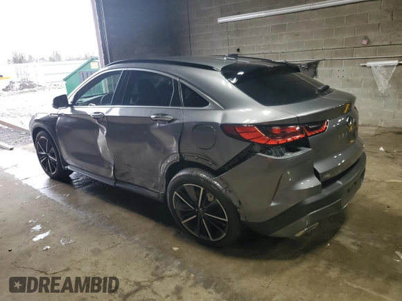 2024 Infiniti QX55 Sensory with VIN 3PCAJ5LR2RF108742, listed as a Copart auction lot 85058984 with 1,495 mi miles and Salvage Title. Bid and sale history available at DreamBid. Image 2.