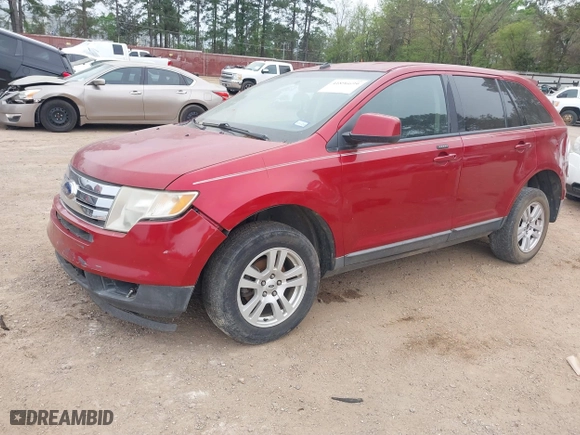 2007 Ford Edge SEL with VIN 2FMDK38CX7BA35354, listed as a IAAI auction lot 41896699 with 189,340 mi miles. Bid and sale history available at carsss.com. Image 2.