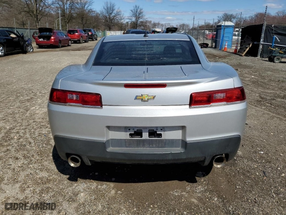 2015 Chevrolet Camaro LS with VIN 2G1FB1E37F9140826, listed as a Copart auction lot 49250295 with 92,675 mi miles and Salvage Title. Bid and sale history available at carsss.com. Image 6.