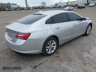2021 Chevrolet Malibu LT with VIN 1G1ZD5ST3MF008010, listed as a IAAI auction lot 41876299 with 92,958 mi miles. Bid and sale history available at carsss.com. Image 4.